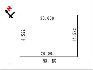 土地の図面