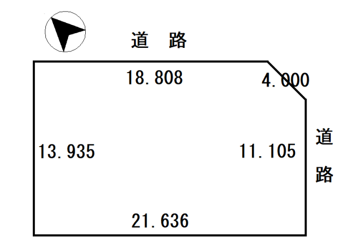 土地の図面 