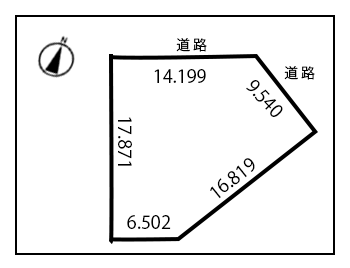 土地の図面