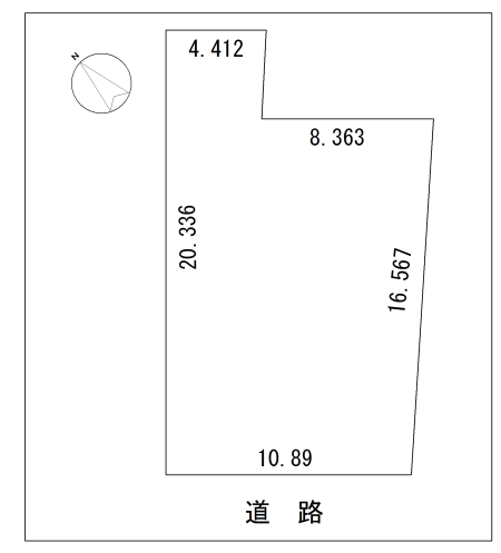 土地の図面