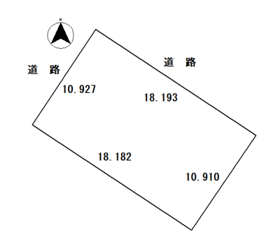土地の図面