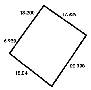 土地の図面